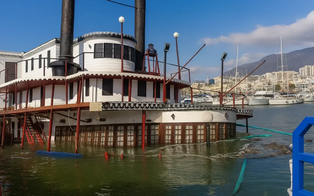 Barco hundido Benalmádena
